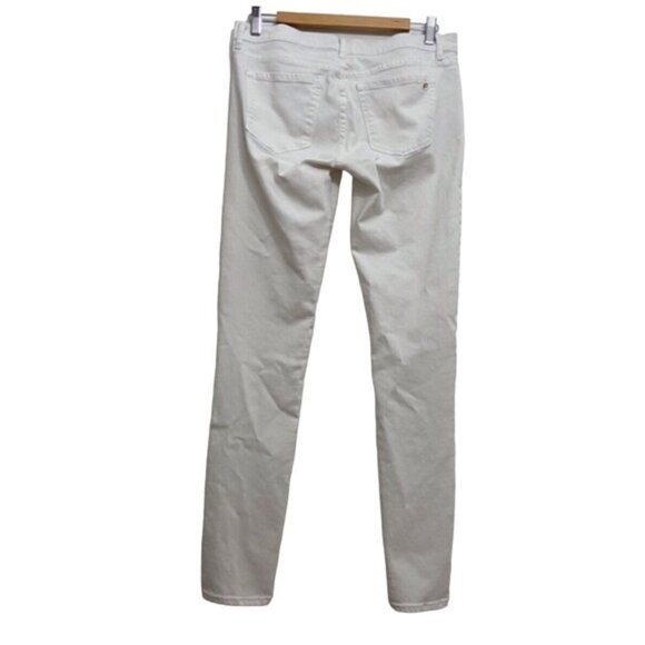 JUICY Couture white jeans medium rise skinny stretchy denim size 30 - Picture 3 of 14